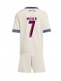 Billige Ajax Raul Moro #7 Tredjedraktsett Barn 2025-26 Kortermet (+ Korte bukser)